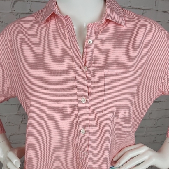 J.crew Striped‎ Buttons Front Shirt - Picture 3 of 10